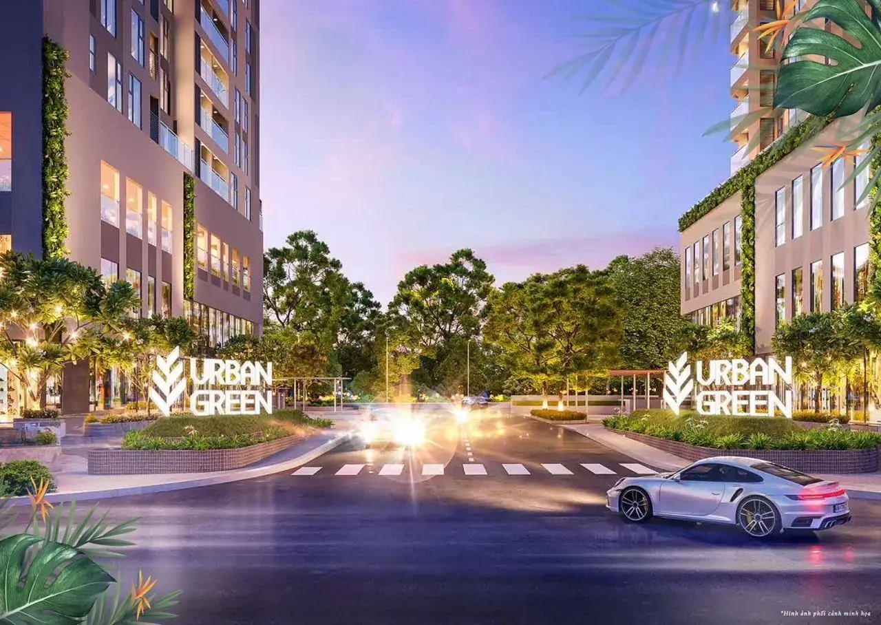 Cổng vào dự án Urban Green