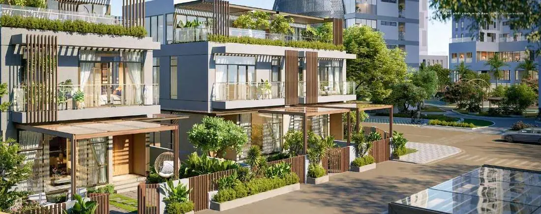 Đường nội bộ khu biệt thự The Villas