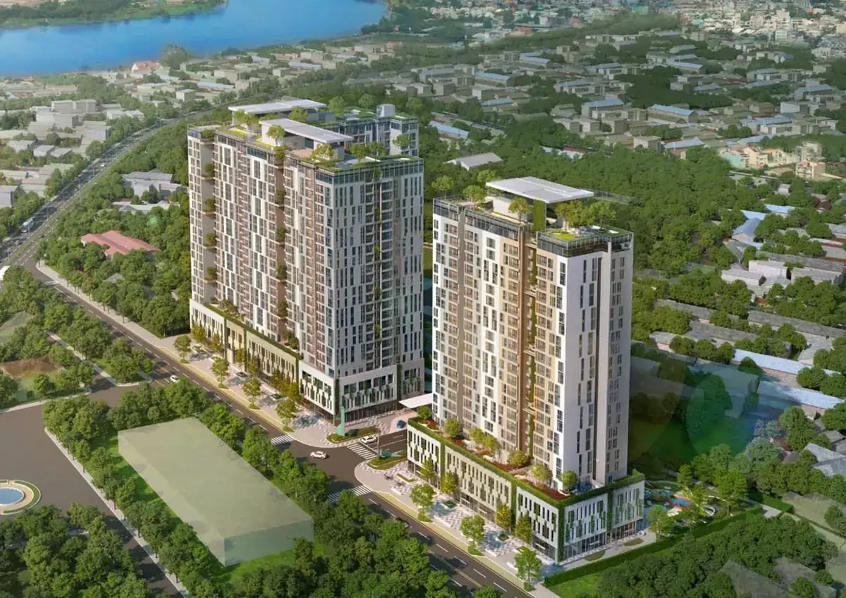 Phối cảnh tổng thể dự án Urban Green